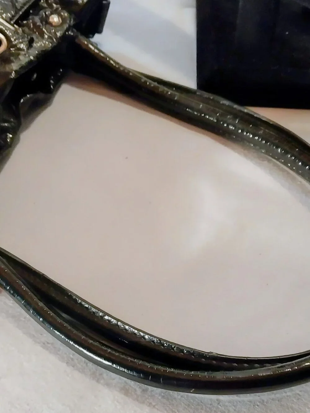 VTG Kathy Van Zeeland  Croc Leopard Snake Print Mixed Media Hobo Shoulder Bag
